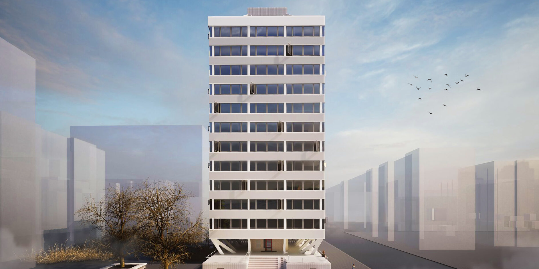 Trzonolinowiec wizualizacja