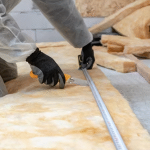 Cięcie Wełny Mineralnej Rockwool