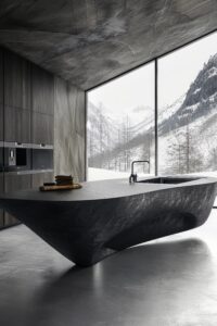 Mikrocement We Wnetrzu